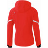 Veste Softshell Fonction ERIMA Femme, couleur rouge et blanc, de dos