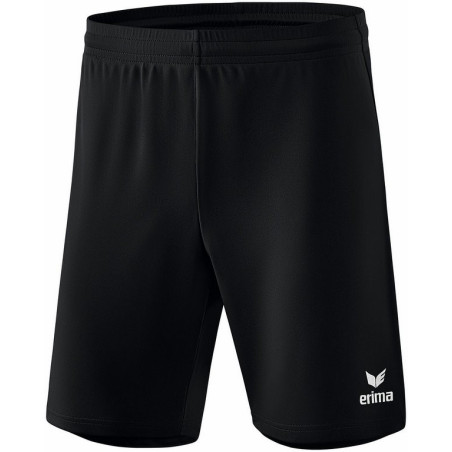 Short ERIMA Rio 2.0, couleur noir, de face