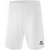 Short ERIMA Rio 2.0, couleur blanc, de face