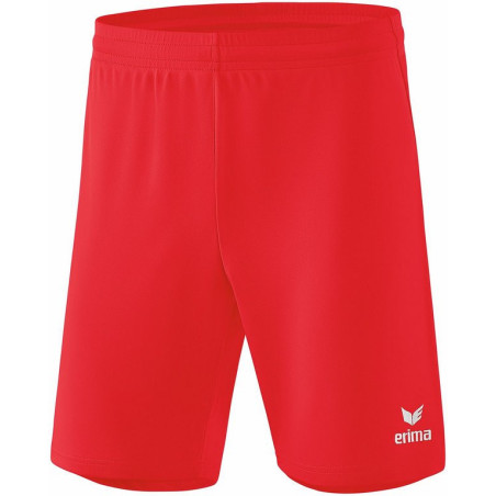 Short ERIMA Rio 2.0, couleur rouge, de face