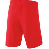 Short ERIMA Rio 2.0, couleur rouge, de dos