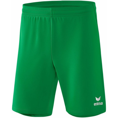 Short ERIMA Rio 2.0, couleur émeraude, de face