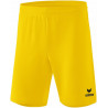 Short ERIMA Rio 2.0, couleur jaune, de face