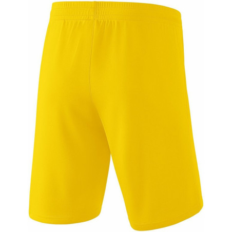 Short ERIMA Rio 2.0, couleur jaune, de dos