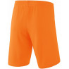 Short ERIMA Rio 2.0, couleur orange fluo, de dos