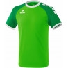 Maillot ERIMA Zenari 3.0, couleur vert, émeraude et blanc, de face