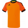 Maillot ERIMA Zenari 3.0, orange, mandarine et noir, de face