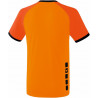 Maillot ERIMA Zenari 3.0, orange, mandarine et noir, de dos