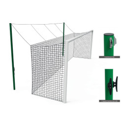 Jeu de 2 mâts arrières pour buts 11 joueurs compétition