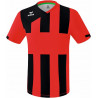 Maillot ERIMA Siena 3.0, couleur rouge et noir, de face