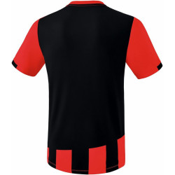 Maillot ERIMA Siena 3.0, couleur rouge et noir, de face 2