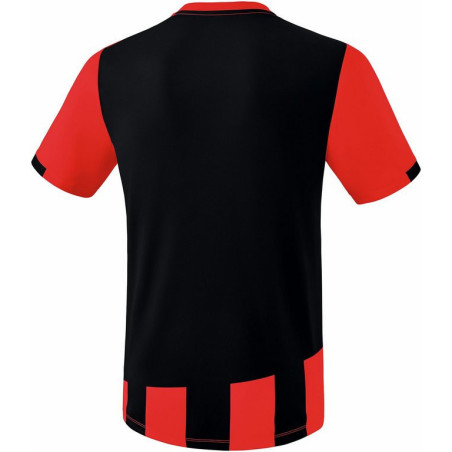 Maillot ERIMA Siena 3.0, couleur rouge et noir, de dos