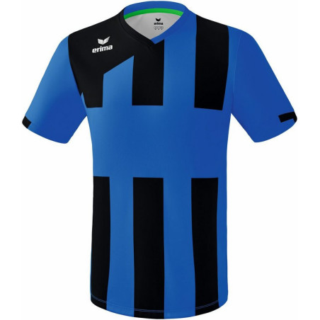 Maillot ERIMA Siena 3.0, couleur bleu roi et noir