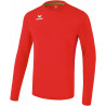 Maillot manches longues ERIMA Liga, couleur rouge, de face