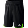 Short ERIMA 5-C Classic, couleur noir et vert