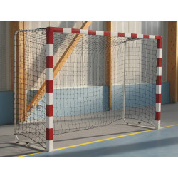 Buts Handball Haute compétition - Arceaux 32 mm - Sans barre de stabilisation