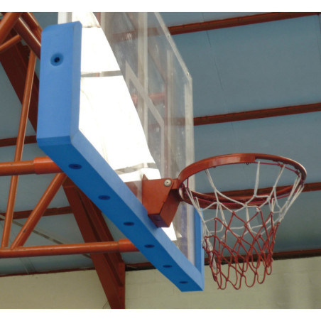 Mousse de protection pour panneau de basket 1200 x 900 mm à visser