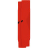 Chaussettes tube ERIMA, couleur rouge et noir