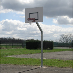 But de basket extérieur - Déport 1.20 m - Hauteur 2.60 m - Scolaire