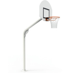 But de basket extérieur - Déport 1.20 m - Hauteur 3.05 m - Tube rond