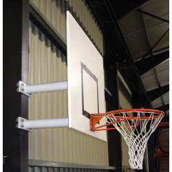 But de basket mural fixe 2 bras