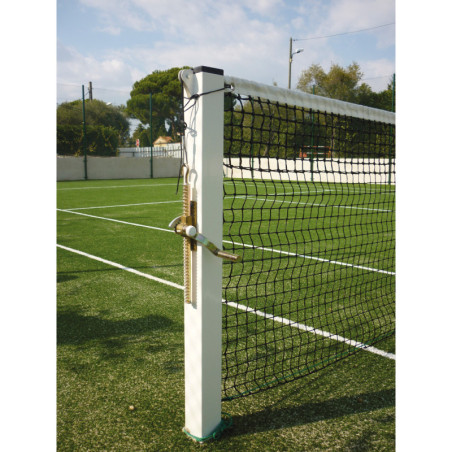 Poteaux de tennis carrés à sceller