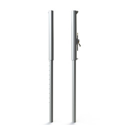 Poteaux de volley compétition ovoïdes et télescopiques - Classe A et B