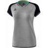 Débardeur ERIMA Zenari 3.0 Femme, couleur gris chiné, noir et gris foncé, de face