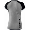 Débardeur ERIMA Zenari 3.0 Femme, couleur gris chiné, noir et gris foncé, de dos