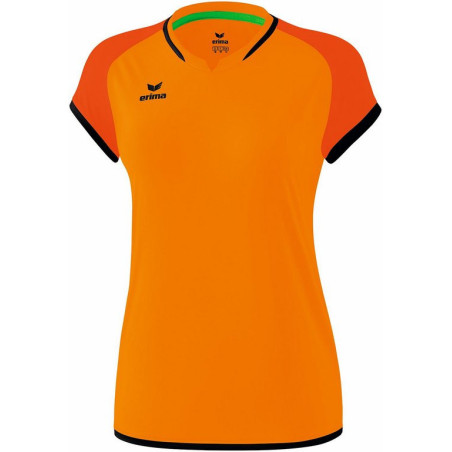 Débardeur ERIMA Zenari 3.0 Femme, couleur orange, mandarine et noir, de face