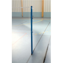 Paire de poteaux de badminton à sceller