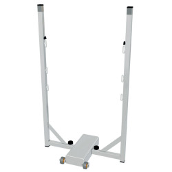 Poteau de badminton central en U Compétition FFBA