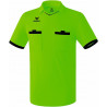 Maillot d'arbitre ERIMA Saragossa, couleur vert gecko et noir, de face
