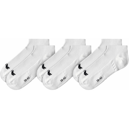 Lot de 3 paires de chaussettes courtes ERIMA, couleur blanc