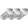 Lot de 3 paires de socquettes ERIMA, couleur blanc