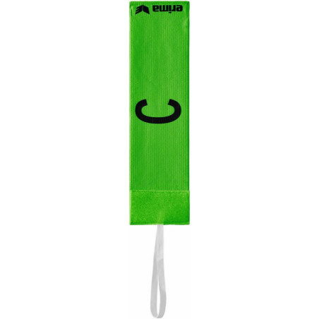 Brassard de capitaine ERIMA avec velcro, couleur vert gecko