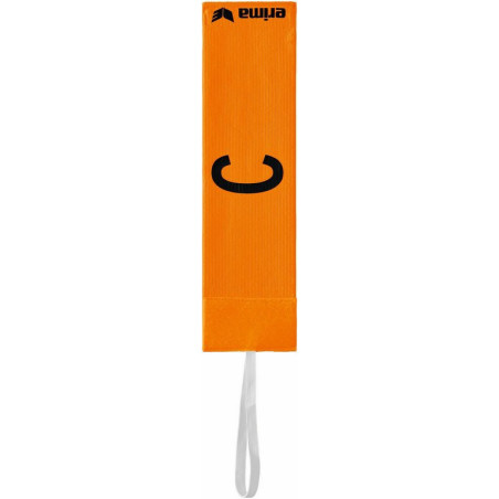 Brassard de capitaine ERIMA avec velcro, couleur orange fluo