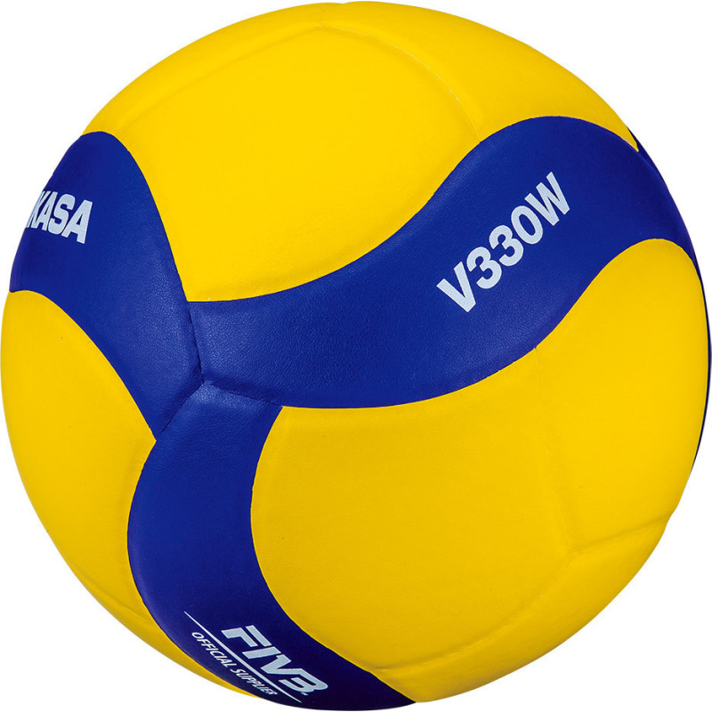 Mikasa VS170W Ballon Volley Enfant – Ultra Léger 180g, EVA Doux, 18 Panneaux, FIVB Approuvé