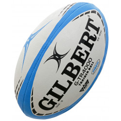Ballon de rugby Gilbert G-TR4000 Trainer coloris bleu/blanc