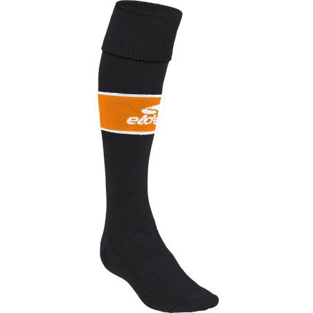 Chaussettes Eldera Fanion Noir Orange