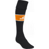 Chaussettes Eldera Fanion Noir Orange
