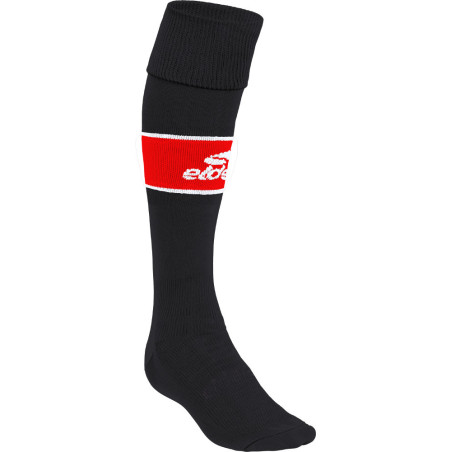 Chaussettes Eldera Fanion Noir Rouge
