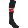 Chaussettes Eldera Fanion Noir Rouge