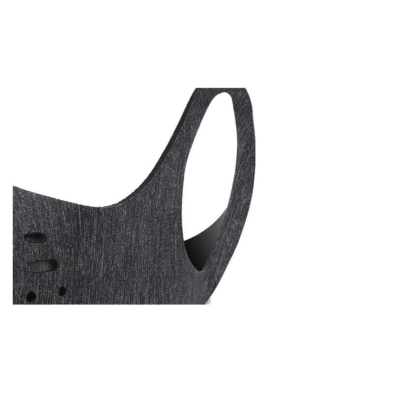 Masque Anti-Poussière Unisexe - 5 Couches + 3 Filtres Supplémentaires - Réglable - Pour Sport, Vélo - 9