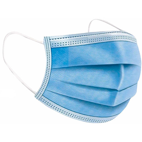 Lot de 50 masques médicaux jetables 3 couches