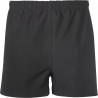 Short rugby Force XV Force 2 coloris noir vue de dos