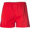 Short rugby Force XV Force Plus coloris rouge vue de dos