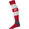 Chaussettes de rugby Force XV Rayées coloris rouge/blanc