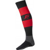 Chaussettes de rugby Force XV Rayées coloris rouge/noir