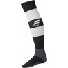 Chaussettes de rugby Force XV Rayées coloris noir/blanc